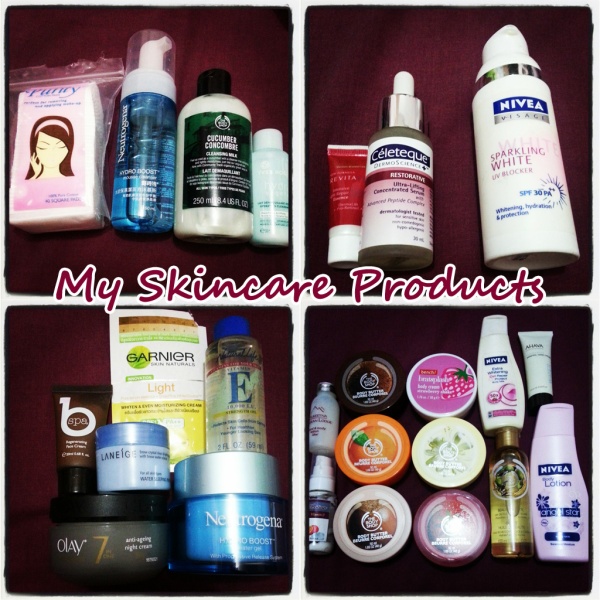 My Skincare Products